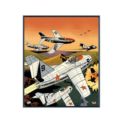 Buck Danny Art Strips - Ciel de Corée - Caisse Americaine Noire