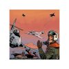 Buck Danny Art Strips - Retour de mission - Dibond sur plexiglas