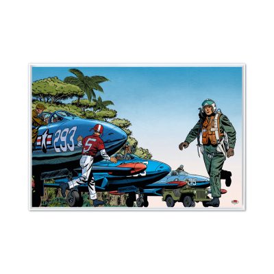 Buck Danny Art Strips - Scramble - Caisse américaine blanche