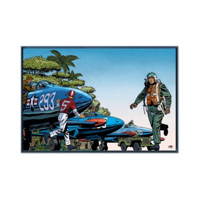 Buck Danny Art Strips - Scramble - Caisse américaine noire