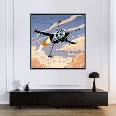 BDAS 09 Un Prototype A Disparu Dibond Sur Plexiglas 140x140