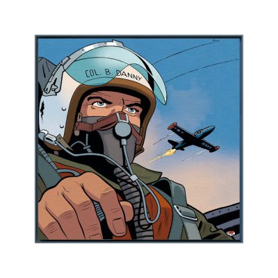 Buck Danny Art Strips - Plein Gaz - Caisse américaine noire Buck Danny Art Strips - Plein Gaz - Caisse américaine noire