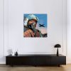 Buck Danny Art Strips - Plein Gaz - Dibond sur plexiglas 100x100 Buck Danny Art Strips - Plein Gaz - Dibond sur plexiglas 100x100