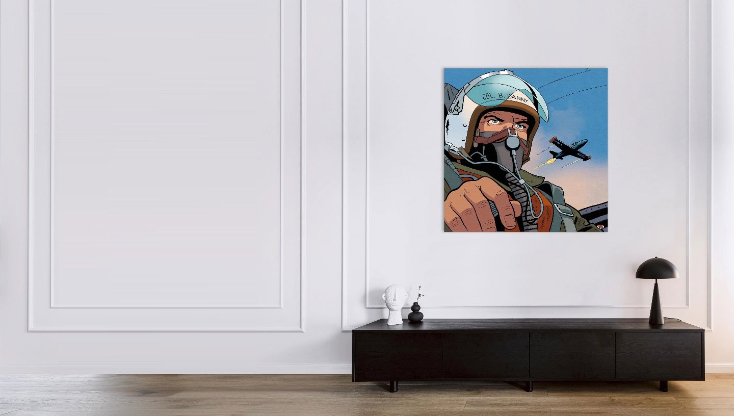 Buck Danny Art Strips Background Home Teaser