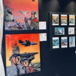 Buck Danny Art Strips | Exposition | Exposition au Mans Classic
