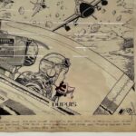 Buck Danny Art Strips | Exposition | Exposition Victor Hubinon à la galerie Huberty de Bruxelles